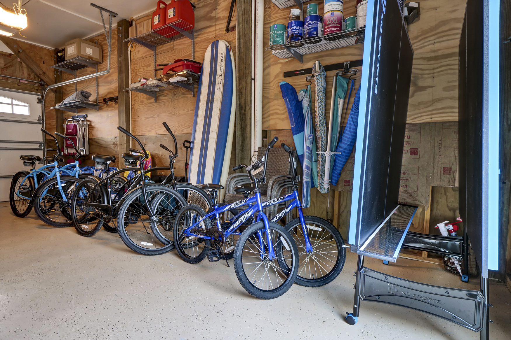 Beach chairs and gear