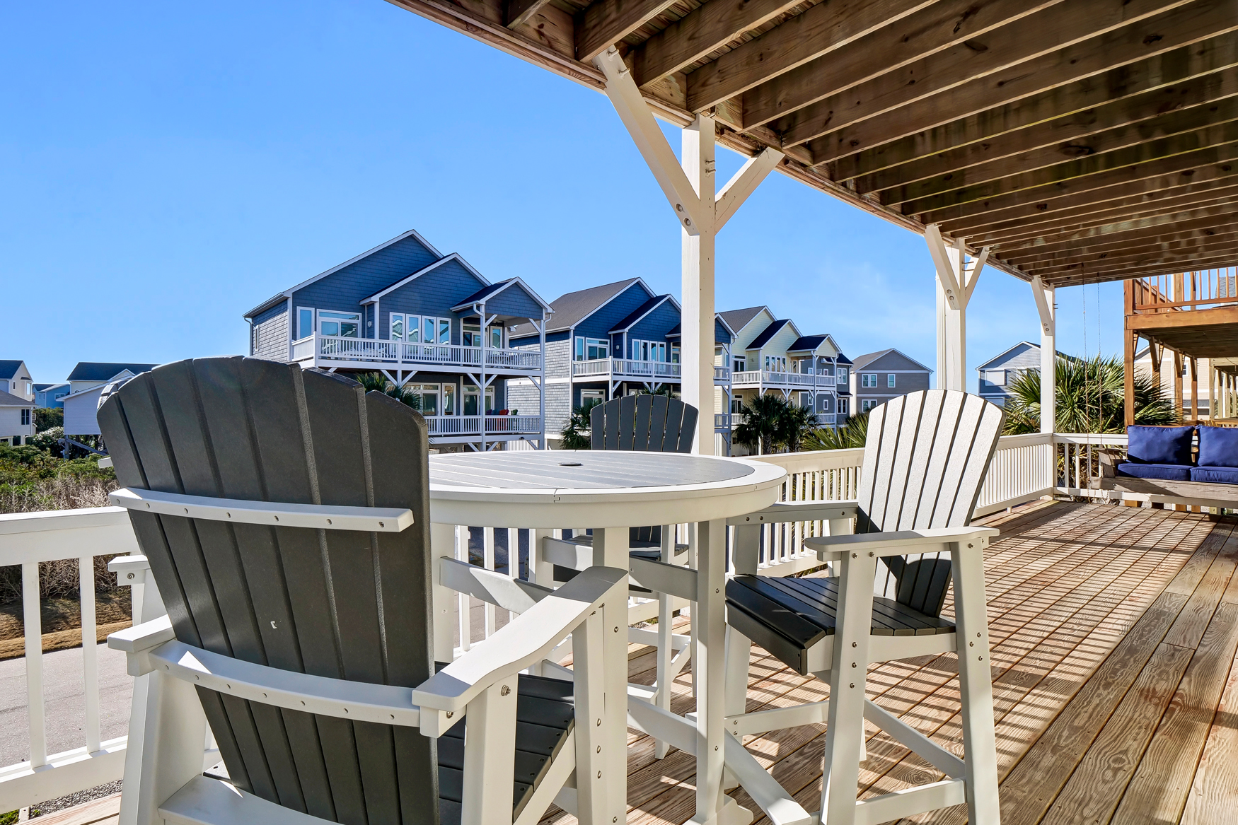 Second floor balcony view